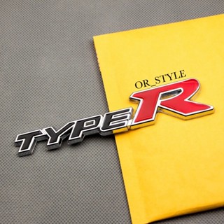 โลโก้ TYPE R ขนาด 15x3cm