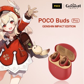 กระเป๋าเป้สะพายหลัง Xiaomi Redmi Airdots 3 POCO Buds Pro Genshin Impact Edition Klees Voice Line Customized Pop-up Menu Klees Backpack as Carrying Case 35dB Smart Active Noise Cancellation