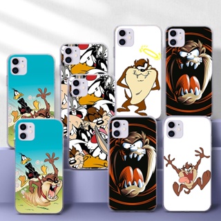 เคสโทรศัพท์มือถือ TPU ใส แบบนิ่ม ลาย ERT141 การ์ตูนปีศาจ looney tunes tasmanian สําหรับ Samsung S30 Plus S21 S30 Ultra S30 S7 S8 S9