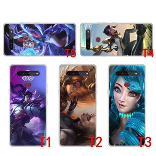 เคสโทรศัพท์มือถือแบบนิ่ม ใส ลายอะนิเมะ League of Legends 128RTY สําหรับ Infinix Hot 10St 10T X689C Note 7 X690 8 X692 X693 10 Pro X695