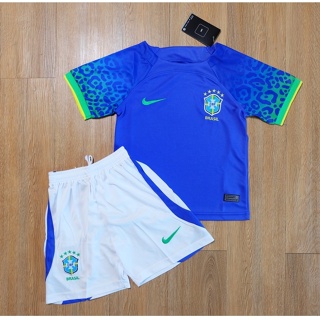 ชุดบอลเด็ก บราซิล Brazil Brasil Kit 2022/23 AAA (TTพร้อมส่ง)