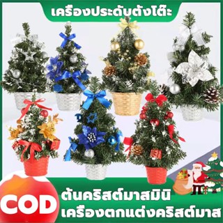 ต้นคริสมาสต์ขนาดเล็ก ต้นคริสต์มาสประดับตกแต่ง  ของแต่งคริสมาส ขนาด 20,30 CM christmas tree  ของตกแต่งคริสต์มาส ปีใหม่