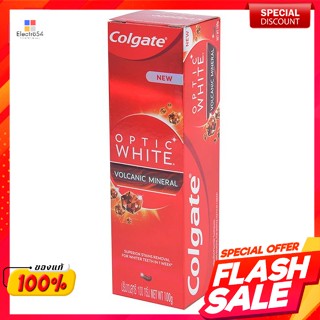 คอลเกต ยาสีฟัน อ๊อฟติค ไวท์ โวลคานิค มิเนอรัล 100 ก.Colgate Toothpaste Optic White Volcanic Mineral 100 g.