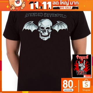 เสื้อวง Avenged Sevenfold เสื้อยืด อะเว็นจด์เซเวนโฟลด์ A7X เสื้อร็อค เสื้อทัวร์ เสื้อวินเทจ RCM1708