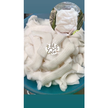 ✅พร้อมส่ง  เนื้อมะพร้าวน้ำหอม ริ้วกึ่งชั้นครึ่งถึงสองชั้น – 1 kg เนื้อมะพร้าวอ่อน ราคา ถูกที่สุด ดีลบีเคเค แกลเลอรีภาพที่ 2