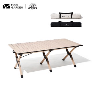 Mobi GARDEN โต๊ะปิกนิกอลูมิเนียม แบบพกพา น้ําหนักเบา พับได้ …