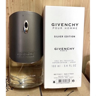 น้ำหอม  Givenchy Pour Homme Silver Edition Edt For Men 100 ml. testee