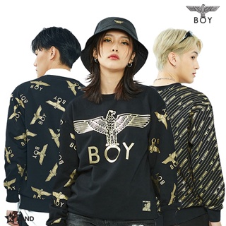 BOY LONDON CLASSIC SWEATER เสื้อแขนยาว คลาสสิก โลโก้ บอย ลอนดอน