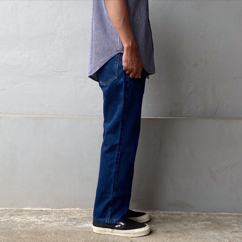 Ucw BY UNIQLO REGULAR JEANS INDIGO BLUE