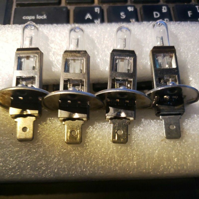 1pcs Original หลอดไฟหน้า ไฟตัดหมอก BMW E36 แท้เดิมเยอรมนี (ให้แสงและความสว่างแบบเดิมโรงงาน)