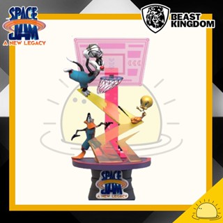 Beast Kingdom Diorama Stage DS-071 Sylvester &amp; Tweety &amp; Daffy Duck: Space Jam A New Legacy Close Box