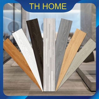 TH HOME ยางปูพื้น กระเบื้องยางปูพื้น【5ตรม/กล่อง 36แผ่น】หนา2.0/2.3MM กระเบื้องยางลายไม้ พื้นกระเบื้องยาง พื้นไม้ ทนทาน