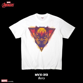 Power 7 Shop เสื้อยืดการ์ตูน มาร์เวล Black Panther ลิขสิทธ์แท้ MARVEL COMICS  T-SHIRTS (MVX-313)