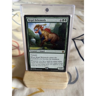 การ์ด MTG Regal Behemoth Green Magic the gathering EDH รุ่น Conspiracy 2