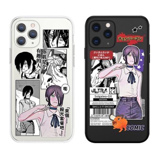 Chainsaw Man Jigsaw เคสไอโฟน 13 pro max 7 8 plus se2020 8พลัส เคส iPhone 14 12 11 pro case Xr Xs X cover นิ่ม