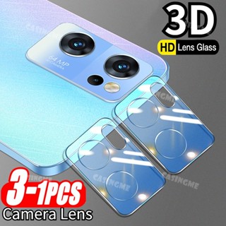 กระจกนิรภัยกันรอยหน้าจอ เลนส์กล้อง 3D สําหรับ OPPO Reno 7Pro Reno7 Z 7 Pro5G 4G