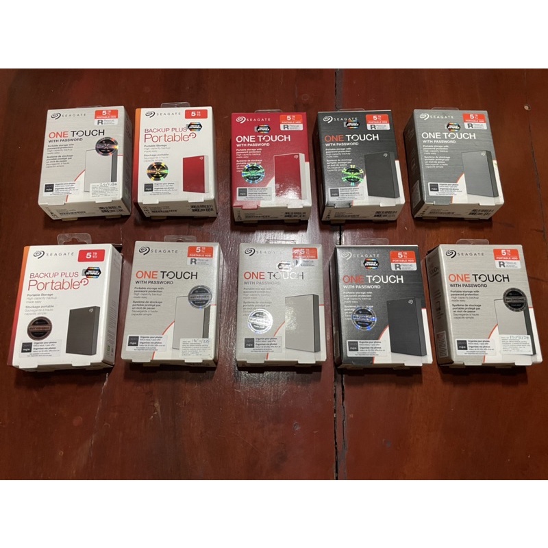 Seagate 5TB External Harddisk มือ 2 ประกันศูนย์ไทย 2024 (ใช้ code คืน coin 10%-15% ได้)