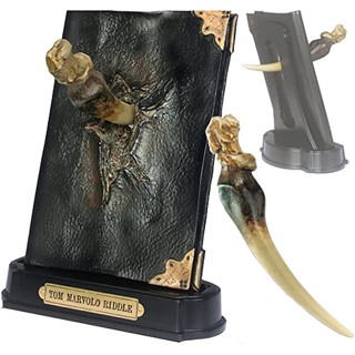 Harry Potter Basilisk Fang and Tom Riddle Diary The Noble Collection