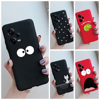 เคสโทรศัพท์มือถือซิลิโคน TPU แบบนิ่ม ลายการ์ตูนน่ารัก สีแคนดี้ สําหรับ Xiaomi Redmi Note 12 Pro Plus Note12 Note12Pro Plus