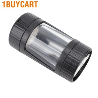 1buycart Sealing Jar with LED Light 8X Magnifier Lithium Battery Storage Tank Container for Tobacco Herbal