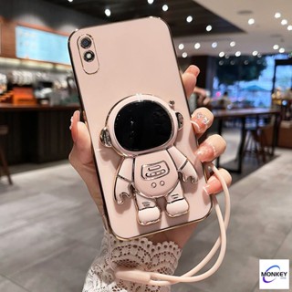 เคส Redmi 9A เคสโทรศัพท์มือถือ tpu ลายนักบินอวกาศ มีขาตั้ง สําหรับ Redmi 9A