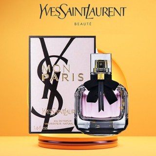 ของแท้ 100%พร้อมส่งYSL Mon Paris EDP 50ml พร้อมกล่อง วายเอสแอล Perfume น้ำหอมผู้หญิง Yves Saint Laurent น้ำหอมผู้หญิ