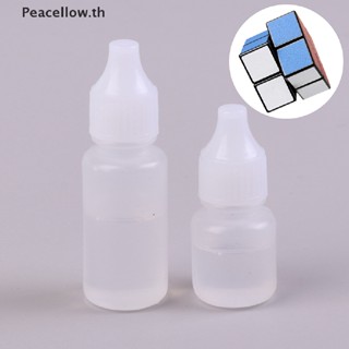 Peacellow ซิลิโคนใส น้ํามันหล่อลื่น 5 10 มล. สําหรับรูบิคคิวบ์ 1 ชิ้น 5 ชิ้น TH