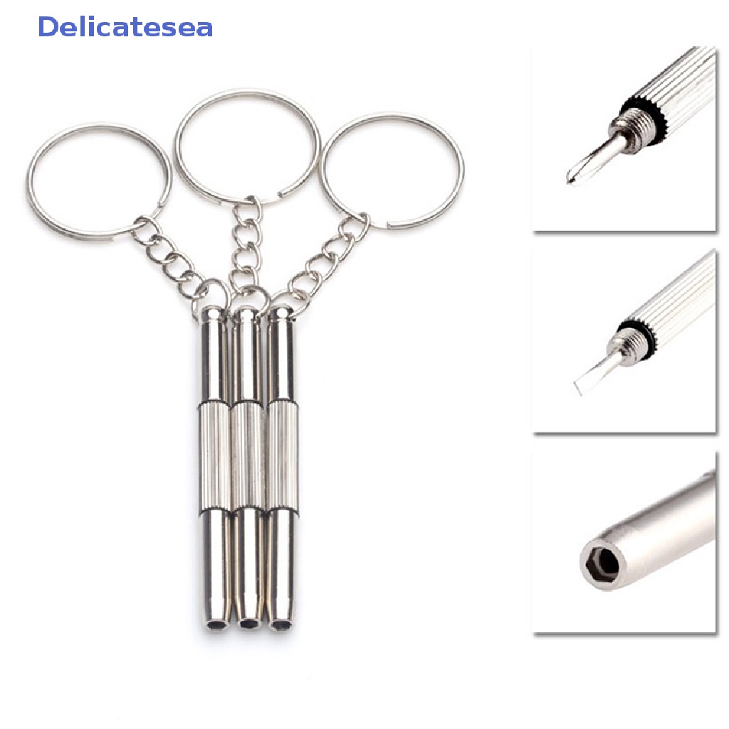 [Delicatesea] ไขควงซ่อมความแม่นยํา 3-in-1 al แบบออปติคัลแบบพกพา