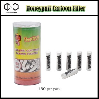 HONEYPUFF 7MM ACTIVATED CHARCOAL กsoงคาร์บ้อน