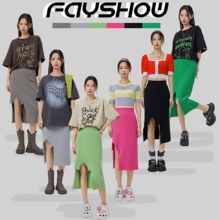 FayShow กระโปรง เดรส แฟชั่น ใส่สบายๆ FS22110411