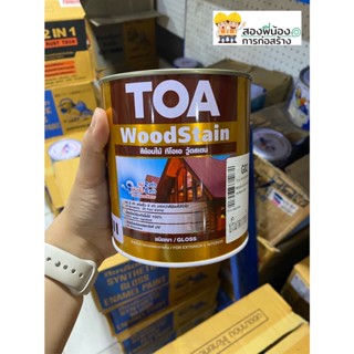 สีย้อมไม้ TOA สีย้อมไม้เงา TOA WoodStain รุ่น G01 G02 G03 G09 และ G99 ขนาด 0.946 ลิตร