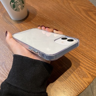 คริสตัลtpu + PCกรณีกันกระแทกสําหรับiPhone 11 12 13promax 12promax x xs xr xsmax 11promax 13 13Pro 14Pro 14Promax 15Pro 15promax 16Promax 16Pro 16Plus - รูปที่ 4