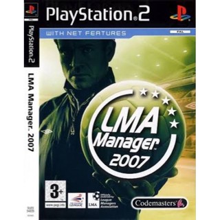 แผ่นเกมส์Ps2 - LMA Manager 2007 ผู้จัดการทีมฟุตบอล (เก็บปลายทางได้)✅️