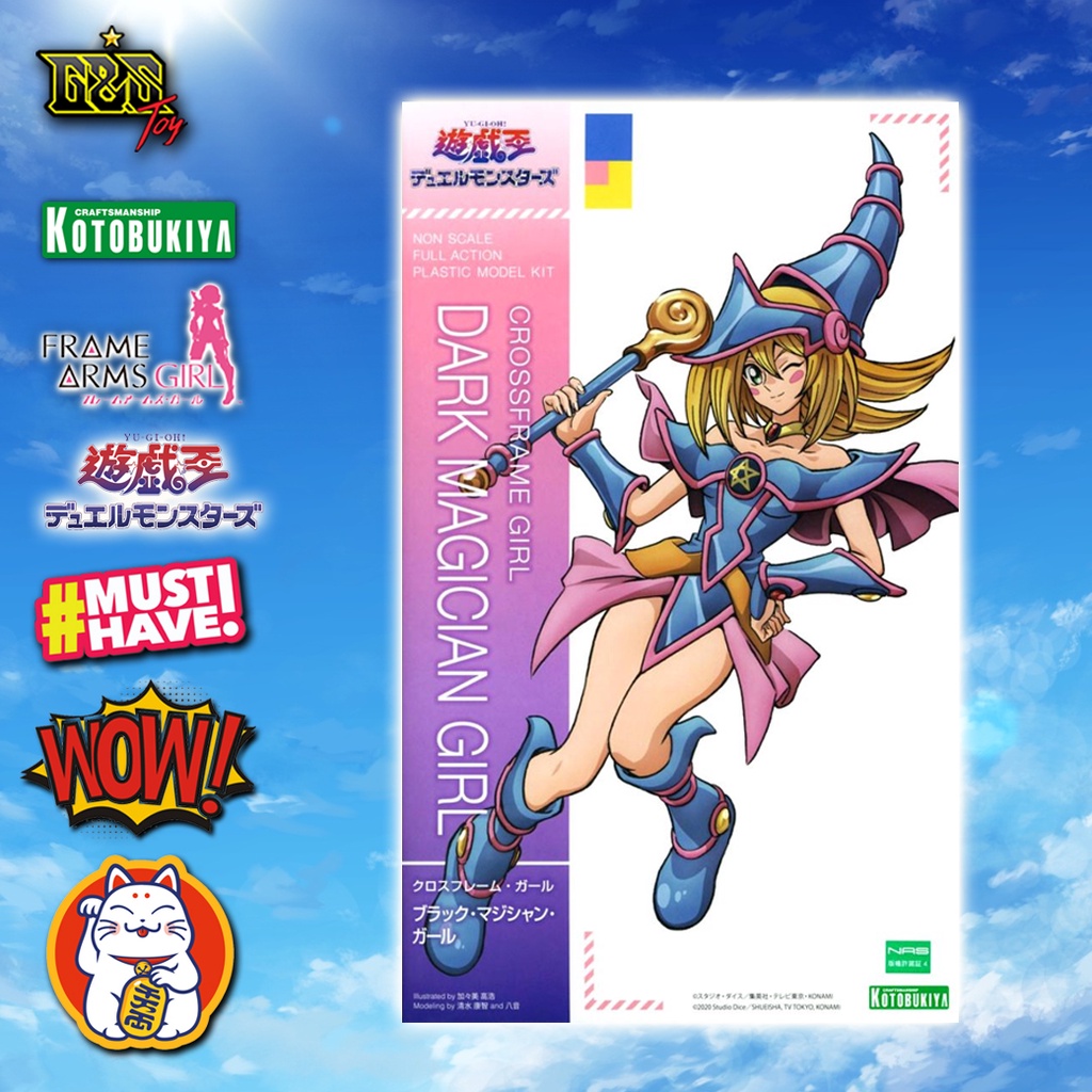 Kotobukiya - Frame Arms Girl / Cross Frame Girl : Dark Magician Girl จาก Yu-Gi-Oh! Duel Monsters
