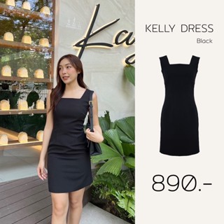 Kelly Dress สีดำ (Black)