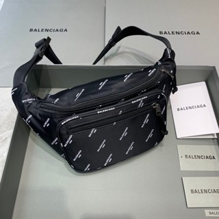 พรี​ ราคา3400 Balenciaga Nylon กระเป๋าคาดอก กระเป๋า​คาด​เอว​