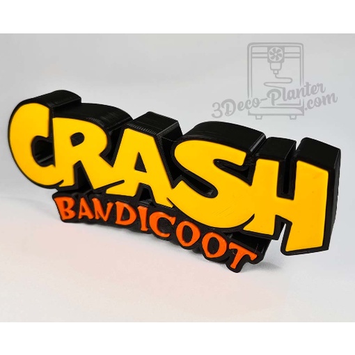 โลโก้ CRASH BANDICOOT