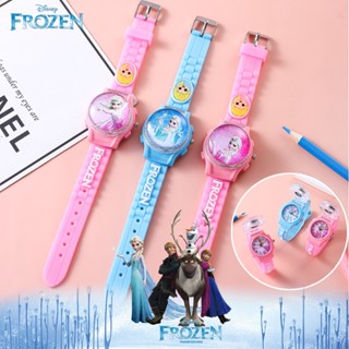 นาฬิกาข้อมือ ลายการ์ตูน Frozen Hello Kitty Spider-Man น่ารัก พร้อมฝาปิด สําหรับเด็กผู้ชาย และผู้หญิง