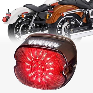 ไฟท้าย ไฟเบรก ไฟสัญญาณ ไฟท้าย Led 60 ดวง 12V สําหรับ Harley Davidson Dyna Sportster Road King