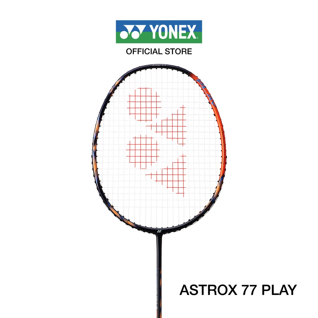 YONEX ASTROX 77 PLAY ไม้แบดมินตัน ผู้เล่นมองหาแร็คเกตสมดุลแห่งพลัง เด่นทั้งรับและรุก ก้านอ่อน แถมเอ็น BG65