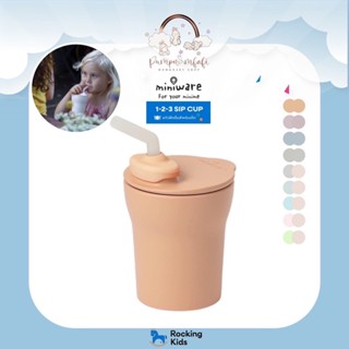 แก้วฝึกดื่ม Miniware 1-2-3 Sip cup