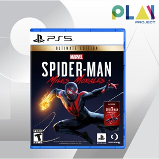 [PS5] [มือ1] Marvels Spider Man Miles Morales : Ultimate Edition [แผ่นแท้] [PlayStation5] [เกมps5]