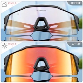 ส่งไว! แว่นกันแดด KAPVOE Photochromic (เลนส์ปรับแสง) รุ่น KE-9023