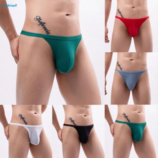 【HODRD】Mens Briefs Low Rise Panties Shorts T-Back Thong Underpants Breathable【Fashion】