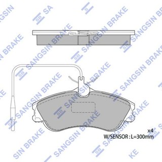 ผ้าดิสเบรคหน้า CITROEN BERLINGO XSARA 1996- PEUGEOT 306 1994- HI-Q