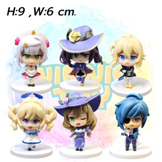 โมเดล เกนชิน อิมแพค เมืองลม ชุด 2 H:9 cm. winnietoys