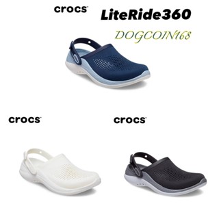 รองเท้า crocs LiteRide360 🔖ยี่ห้อ: CROCS / Carlo Chi🔖 ฟังก์ชั่น: การดูดซับแรงกระแทก, กันลื่น, ทนต่อการสึกหรอ, กันน้ำ