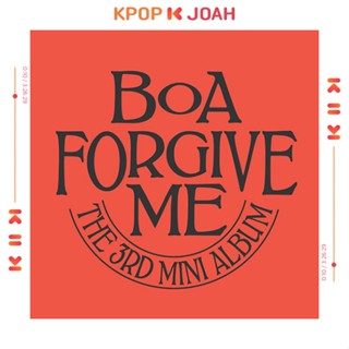 BoA - Mini 3rd Album [Forgive Me] HATE VER.