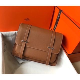 พรี​ ราคา15100 Hermes Steven togo หนังวัว 30cm 34cmกระเป๋าสะพายไหล่ กระเป๋าสะพายกระเป๋าแฟชั่นกระเป๋าสะพายข้าง