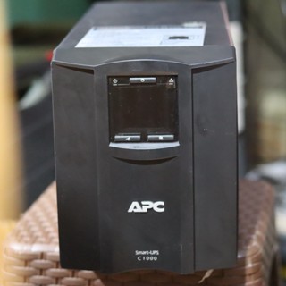 APC SMC 1000IC 1000VA-600Watts LCD 230V WITH SMARTCONNECT PORT เครื่องปล่าวไม่รวมแบต มือสอง